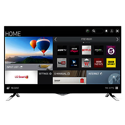 LG 55UF695V 4K Ultra-HD Smart TV, 55 with Freeview HD and Built-In Wi-Fi LG 55UF695V 4K Ultra-HD Smart TV, 55 with Freeview HD and Built-In Wi-Fi